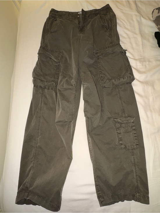 Garage Pants - Garage Olive Green Men's Cargo Pants with Multiple Pockets
